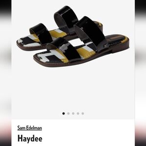 Sam Edelman Black Slide Sandals Size 8.5